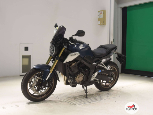 Мотоцикл HONDA CB 650R 2022, СИНИЙ фото 4
