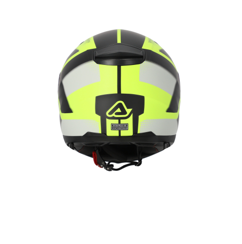 Шлем Acerbis FULL FACE X-STREET Black/Fluo-Yellow фото 6