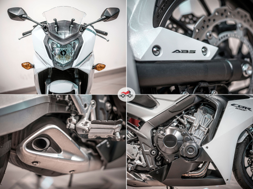 Мотоцикл HONDA CBR 650F 2015, БЕЛЫЙ фото 10