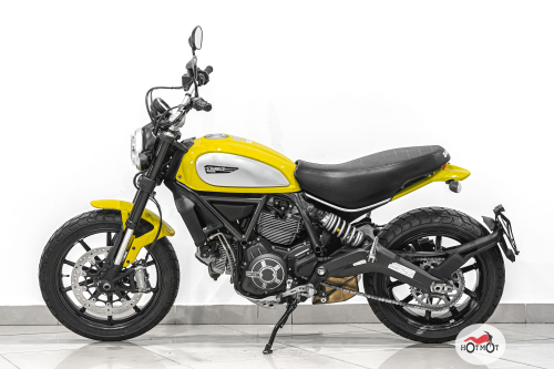Мотоцикл DUCATI Scrambler 2015, желтый фото 4