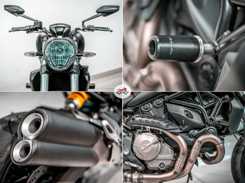 Мотоцикл DUCATI Monster 821 2015, Черный фото 10