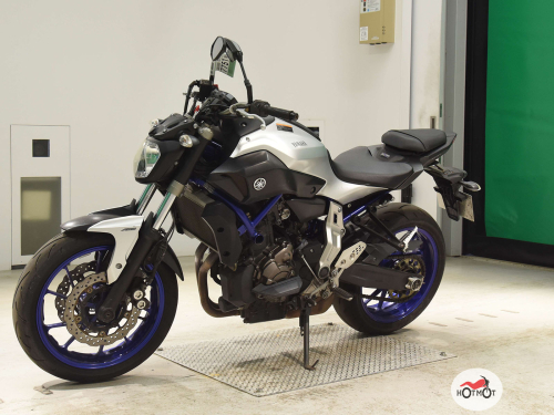 Мотоцикл YAMAHA MT-07 (FZ-07) 2015, СЕРЫЙ фото 3