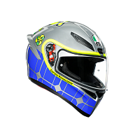 Шлем интеграл AGV K-1 TOP Rossi Mugello 2015