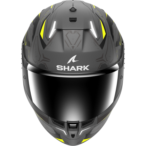 Шлем Shark SKWAL i3 LINIK MAT Anthracite/Yellow/Black фото 3