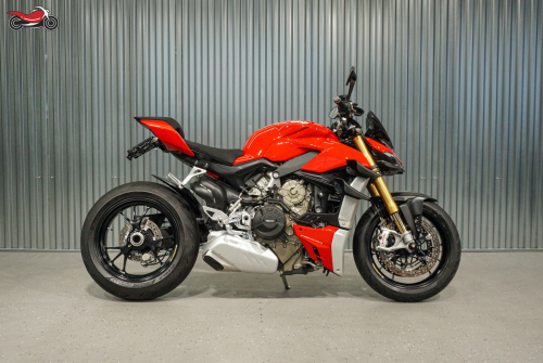 Мотоцикл Ducati Streetfighter V4 2020, КРАСНЫЙ
