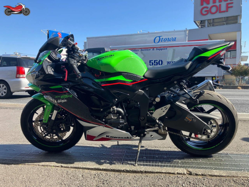 Мотоцикл Kawasaki ZX-6 Ninja 2020, ЗЕЛЕНЫЙ фото 2