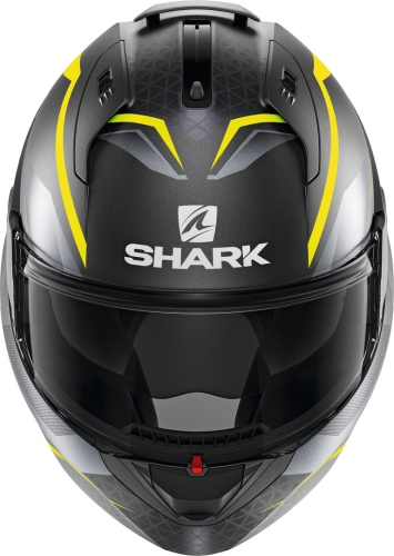 Шлем Shark EVO ES YARI Mat Antracite/Yellow/Silver фото 3