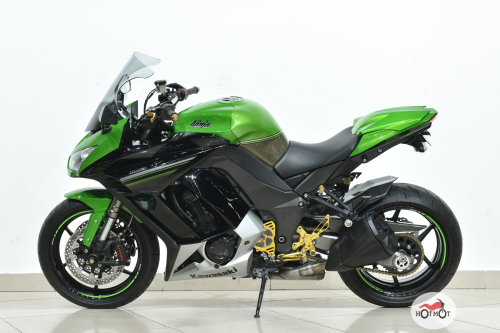 Мотоцикл KAWASAKI Z1000SX 2013, Зеленый, черный фото 4