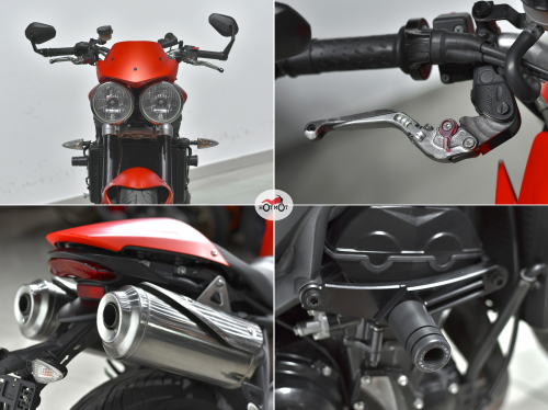 Мотоцикл TRIUMPH Street Triple 2010, Оранжевый фото 10