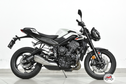 Мотоцикл TRIUMPH Street Triple 2024, Белый фото 3