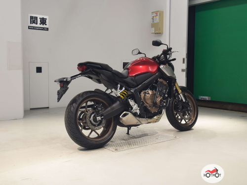 Мотоцикл HONDA CB 650R 2021, Красный фото 4
