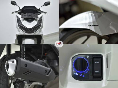 Скутер HONDA PCX 160 2024, белый фото 10