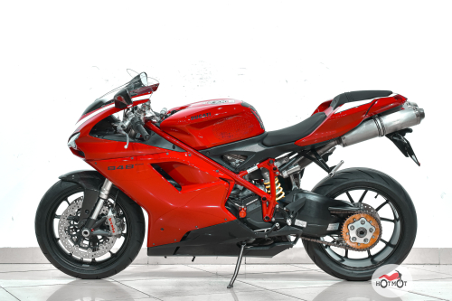 Мотоцикл DUCATI 848 2012, Красный фото 4