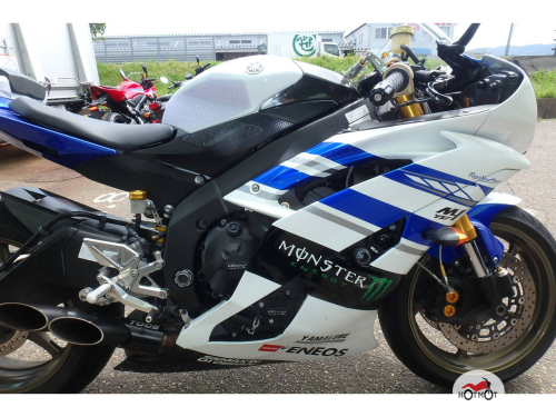 Мотоцикл YAMAHA YZF-R6 2008, Белый фото 8