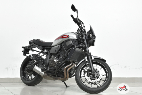 Мотоцикл YAMAHA XSR700 2020, серый