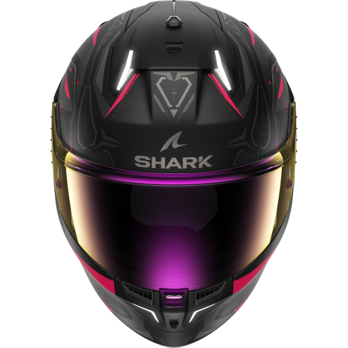 Шлем Shark SKWAL i3 LINIK MAT Black/Purple/Anthracite фото 3