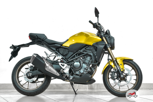 Мотоцикл HONDA CB 300R 2023, желтый фото 3