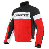 Куртка текстильная Dainese SAETTA D-DRY White/Lava-Red/Black