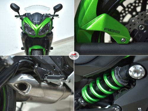 Мотоцикл KAWASAKI Ninja 400 2016, Зеленый фото 10