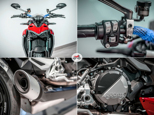 Мотоцикл DUCATI Streetfighter V2 2022, Красный фото 10