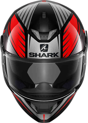 Шлем Shark SKWAL 2.2 HALLDER Black/Red/Antracite фото 2