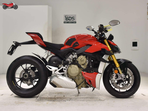 Мотоцикл Ducati Streetfighter V4 2022, КРАСНЫЙ