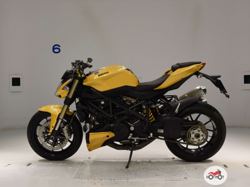 Мотоцикл DUCATI Streetfighter 2012, желтый