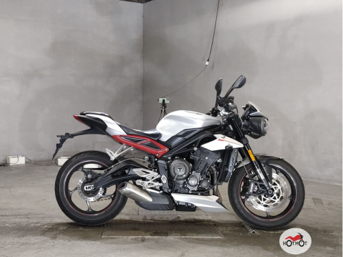 Мотоцикл TRIUMPH Street Triple 2018, СЕРЫЙ фото 2