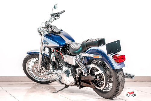 Мотоцикл Harley Davidson Dyna Low Rider 2000, СИНИЙ фото 8