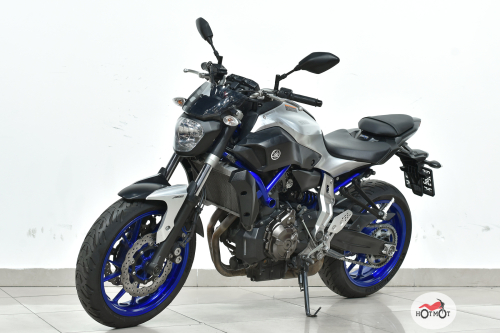 Мотоцикл YAMAHA MT-07 (FZ-07) 2015, серый фото 2