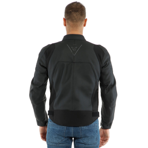 Куртка кожаная Dainese AGILE Black-Matt/Black-Matt/Black-Matt фото 3