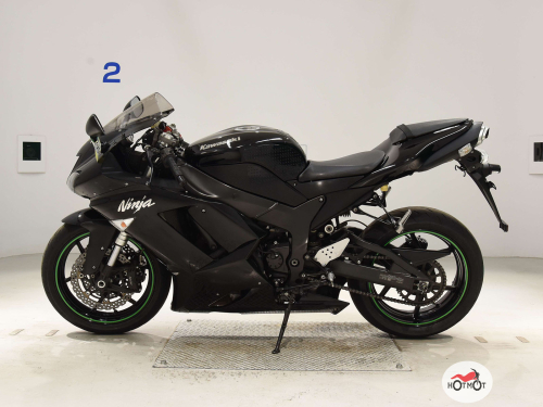 Мотоцикл KAWASAKI ZX-6 Ninja 2008, Черный