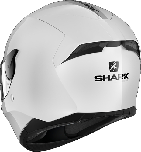 Шлем Shark D-SKWAL 2 BLANK White Glossy фото 3