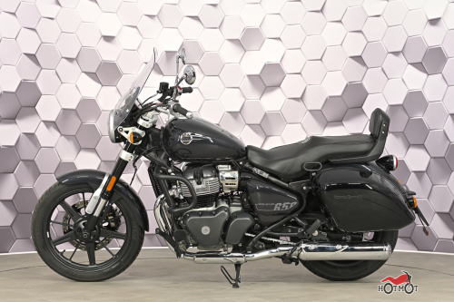 Мотоцикл Royal Enfield Super Meteor 2024, Черный фото 4