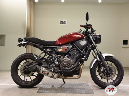 Мотоцикл YAMAHA XSR 700 2017, Красный фото 2