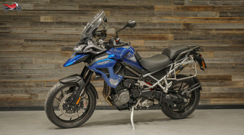 Мотоцикл Triumph Tiger 1200 2023, БЕЛЫЙ, СИНИЙ фото 3