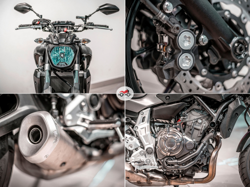 Мотоцикл YAMAHA MT-07 (FZ-07) 2015, СЕРЫЙ фото 10