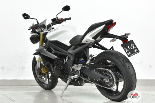 Мотоцикл TRIUMPH Street Triple 2015, Белый фото 8