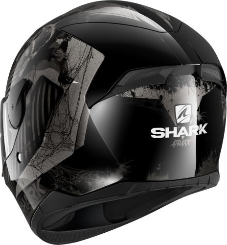 Шлем Shark D-SKWAL 2 ATRAXX Black/Grey/Silver фото 4
