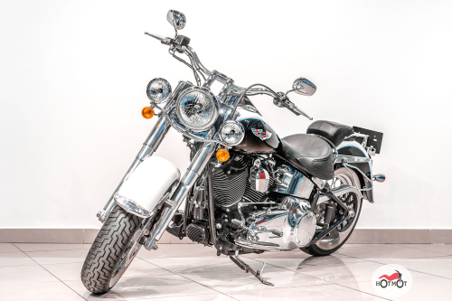 Мотоцикл Harley Davidson Softail Deluxe 2012, Белый фото 2
