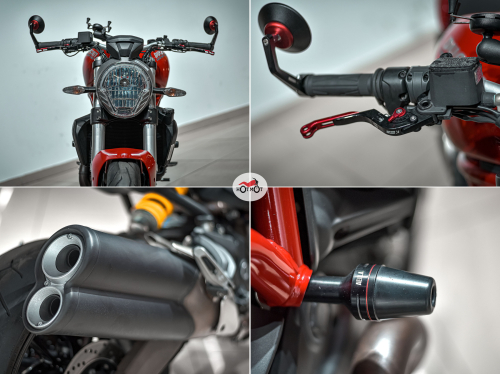 Мотоцикл DUCATI Monster 821 2014, Красный фото 10