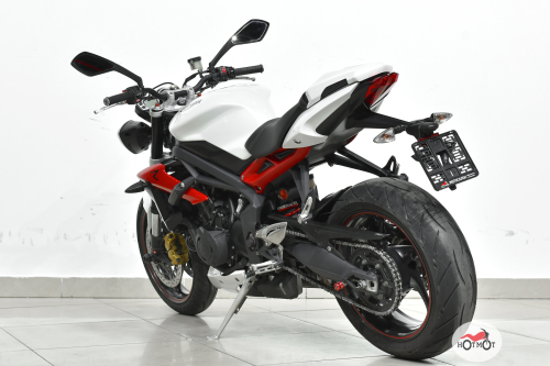 Мотоцикл TRIUMPH Street Triple 2016, Белый фото 8