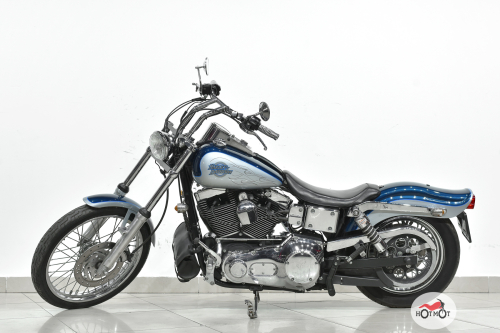 Мотоцикл HARLEY-DAVIDSON Dyna Wide Glide 2001, Синий фото 4