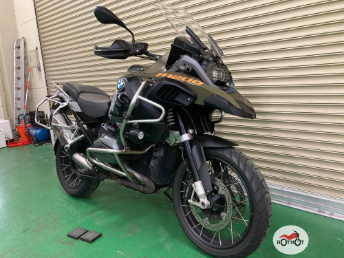 Мотоцикл BMW R 1200 GS Adventure 2015, Зеленый фото 3