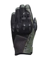 Перчатки комбинированные Dainese KARAKUM ERGO-TEK Black/Army-Green