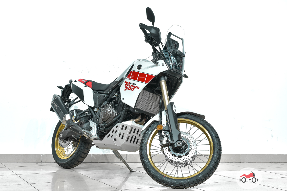 Купить Мотоцикл YAMAHA TENERE 700 2022, БЕЛЫЙ по лучшей цене с доставкой  интернет магазин ХОТМОТ