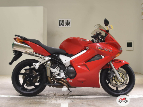 Мотоцикл HONDA VFR 800 2003, Красный фото 2