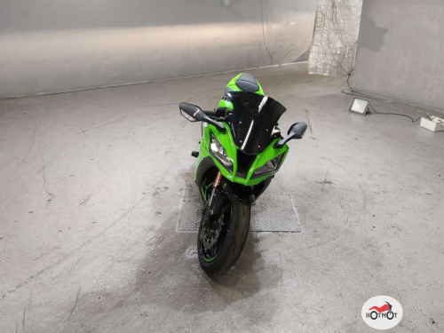 Мотоцикл KAWASAKI ZX-10 Ninja 2012, Зеленый фото 3