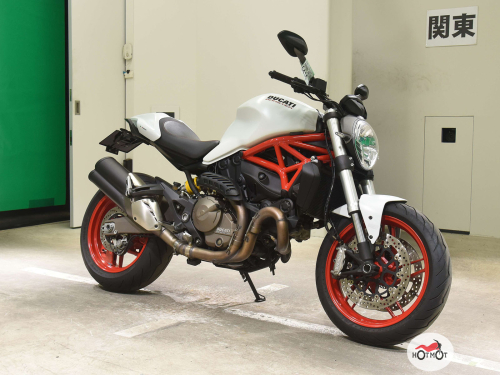 Мотоцикл DUCATI Monster 821 2015, Белый фото 3