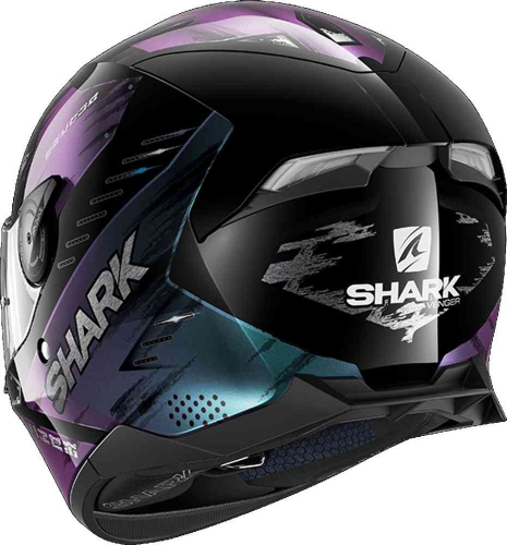 Шлем Shark SKWAL 2.2 VENGER Black/Purple фото 3